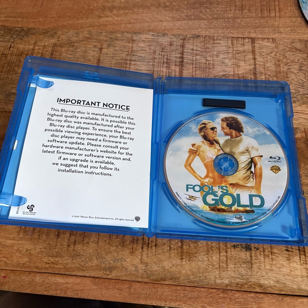 Fool’s Gold Blu Ray Disc - Picture 4 of 5